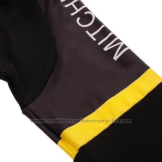 2019 Maillot Cyclisme Mitchelton GreenEDGE Manches Longues et Cuissard